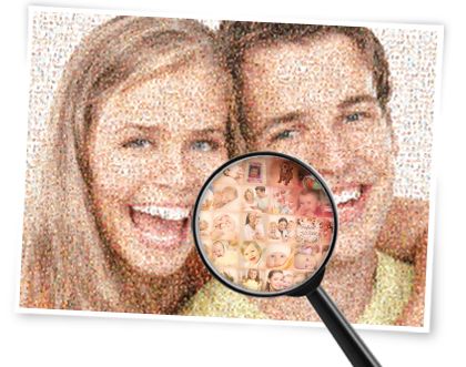 This is Awesome!  Create a Photo Mosaic for Free online.  Totally trying this when I can find some time. Scrapbooking Alaska, First Wedding Anniversary Gift, Easy Diy Christmas Gifts, Uc Berkeley, Photo Mosaic, Last Minute Christmas Gifts, Original Pokemon, Mosaic Pictures, First Wedding Anniversary