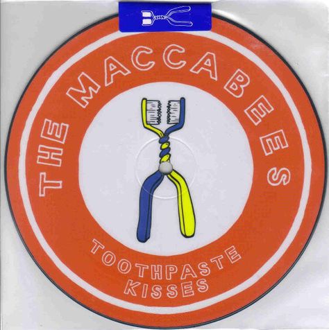 The Maccabees - Toothpaste Kisses (Vinyl, UK, 2008) For Sale | Discogs Kisses Tattoo, Toothpaste Kisses, The Maccabees, Clay Design, Indie Rock, Cooking Timer, Interior Inspiration, Toothpaste, Kiss