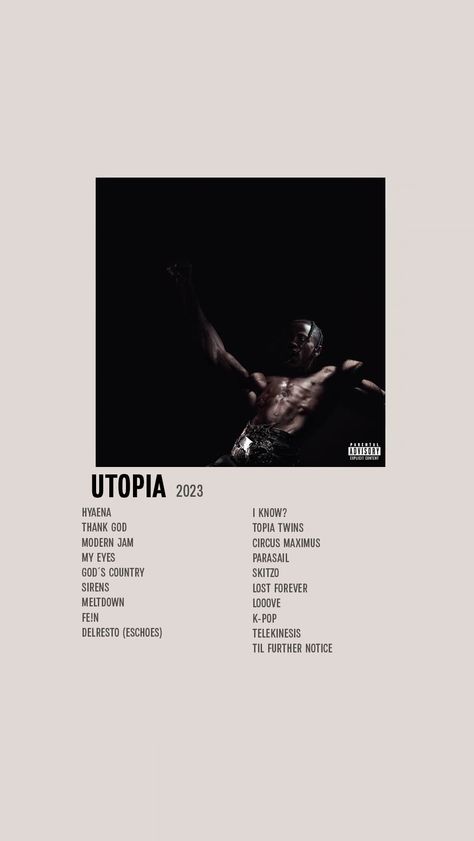 Travis Scott Wallpapers Aesthetic, Utopia Poster, Drake Album Cover, Drakes Album, Rap Album Covers, Travis Scott Wallpapers, The Weeknd Poster, Minimalist Music, Hip Hop Poster