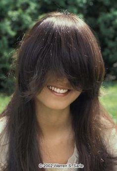 Pin by Justin Shaquille on Bangs covering both eyes/Blinding Bangs ... Bangs Covering Eyes, Blinding Bangs, Long Fringe Hairstyles, Cover Face, Wild Hair, Long Bangs, French Hair, Long Hair With Bangs, Dye My Hair