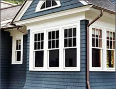 Best Siding and Gutters Contractor Services and Cost Hastings Nebraska | LINCOLN HANDYMAN SERVICES How To Install Gutters, Shingle Siding, Exterior Paint Colors, Exterior House Colors, Blue House, Exterior Colors, Exterior Paint, My Dream Home, Future House