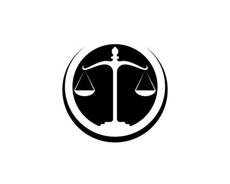 Justice lawyer logo and symbols template icons app Lawyer Logo, Icons App, Lawyer, Finance, For Free