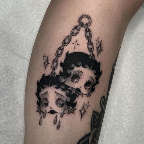 All Posts • Instagram Betty Boop Tattoo Design, Chicano Tattoo Flash, Betty Boop Tattoo Ideas, Chest Tattoo Fonts, Boo Tattoo, Tattoo Future, Betty Boop Tattoo, Betty Boop Tattoos, Tattoo 2023