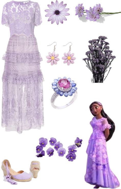 Isabela Madrigal Costume, Encanto Outfits, Encanto Disneybound, Encanto Costumes, Disney Trip Planner, Disneyworld Outfits, Pretty Formal Dresses, Isabela Madrigal, Encanto Party