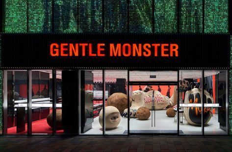 FRAME | Gentle Monster sets a new benchmark for experiential retail with a mega-flagship in Beijing Ver Sacrum, Retail Store Interior Design, Store Interior Design, City Of Paris, Retail Store Interior, New China, Behind The Glass, Interior Design Guide, Glass Facades