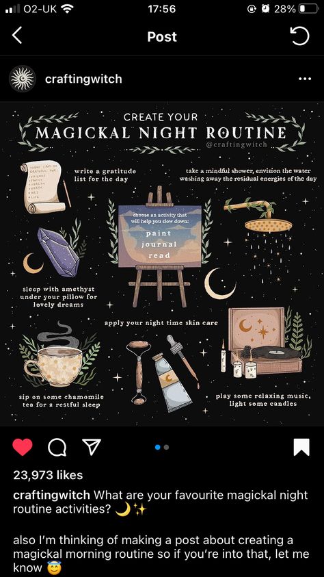 Witchy Night Routine, Witch Morning Routine, Witchy Morning Routine, Celestial Mermaid, Grimoire Ideas, Night Beauty Routine, Witch Rituals, Moon Rituals, Witch Spirituality