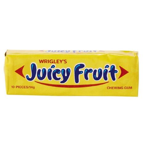 Juicy Fruit Gum, Garden Food, Food Toys, Taste Test, Juicy Fruit, Chewing Gum, Taste Testing, Sweet Taste, Candy Bar