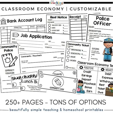 Personal Accountability, Making Good Choices, Classroom Management System, Community Jobs, Classroom Store, Classroom Job, Classroom Economy, Wanted Ads, Financial Responsibility