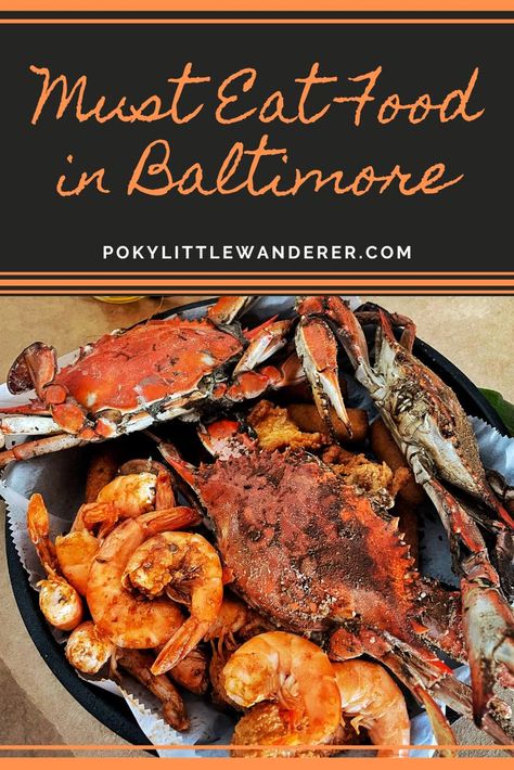 Must Eat Food in Baltimore, MD - Over the last few years living here I’ve managed to go on enough eating adventures to share what I think is the must eat food in Baltimore, MD. #PokyLittleWanderer #Baltimore #BaltimoreFood #EatingAdventure #BaltimoreMD #CharmCityEats #BaltimoreEats Baltimore Maryland Food, The Lazy Dish, Ground Beef Casseroles, Lazy Dish, Traveling America, Baltimore Food, Beef Casseroles, Baltimore Inner Harbor, Gluten Free Travel