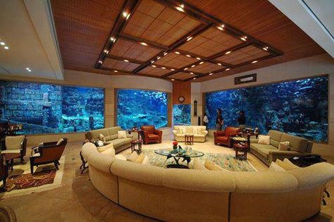 Underwater living room