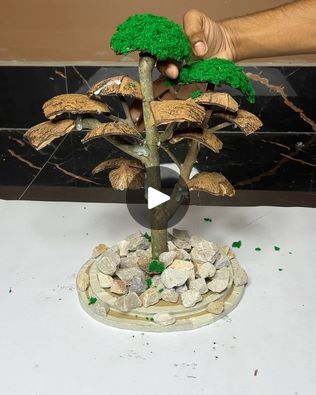 Recycled Tree Craft, Coconut Shell Art, Waste Out Of Best, Coconut Shell Crafts, Coconut Shells, Best Out Of Waste, Tree Crafts, Shell Art, Coconut Shell