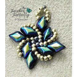 Tips & Freebies : The Beading Butterfly, Beaded Art and Jewelry by Kassie Super Duo Beads, Genuine Pearl Necklace, Duo Beads, Twisted Bangle, Beaded Art, Beaded Earrings Tutorials, Beaded Earrings Patterns, Spiral Earrings, Pattern Tutorial