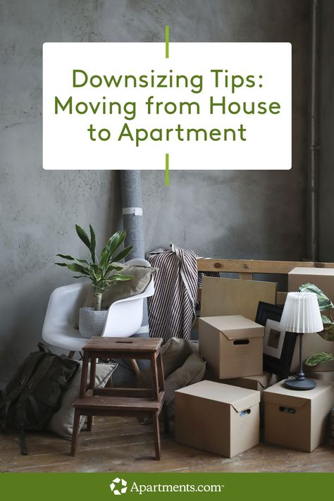 Tips For Downsizing House, Downsizing To An Apartment, Downsizing Your Home, Downsizing House, Apartment Moving, Downsizing Tips, Moving House Tips, Small Apartment Organization, Large Apartment