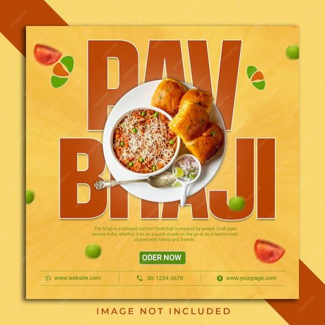 Premium PSD | Special pav bhaji indian food social media post template banner Food Social Media Post, Classic Mens Haircut, Food Social Media, Pav Bhaji, Food Menu Design, Social Media Post Template, Mens Haircut, Quick Snacks, Hearty Meals