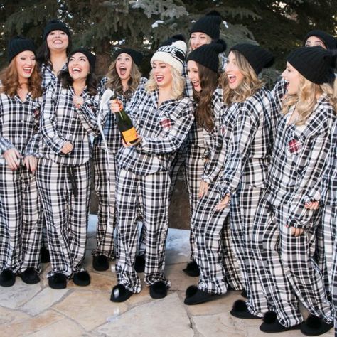 Winter Hen Party, Winter Hen Party Outfit, Cold Bachelorette Party Ideas, November Bachelorette Party, Cold Weather Bachelorette Party, Bachelorette Winter Outfit, Hockey Bachelorette Party, Cold Bachelorette Party, January Bachelorette Party Ideas