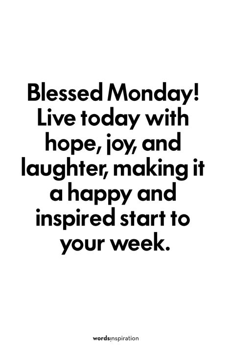 May you be blessed on this Monday. Find blessings for you & your loved ones in this compilation of over 100 happy Monday blessings! monday motivation positive thoughts | happy monday quotes | monday morning quotes | monday blessings new week | monday blessings new week good morning | monday motivation quotes | hello monday quotes | it’s monday quotes | monday quotes inspirational Monday Evening Quotes, Monday Motivation Quotes Inspiration, Hello Monday Quotes, Happy Monday Morning Inspiration, Happy Monday Blessings, Monday Motivation Positive Thoughts, Monday Blessings New Week, New Week Motivation, Monday Quotes Positive