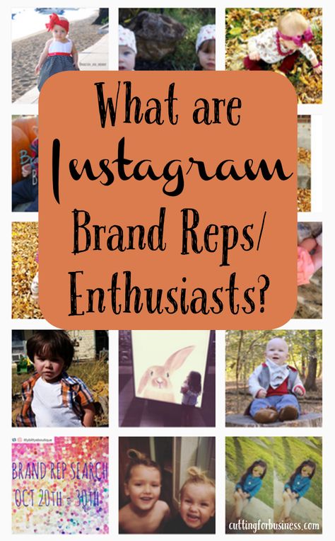 What are Instagram Brand Reps or Enthusiasts? by cuttingforbusiness.com - Make… Monetizing Instagram, Grow Small Business, Brand Rep Search, Instagram Brand, Gifts Photography, Instagram Marketing Strategy, Silhouette Cameo Tutorials, Utah Travel, Social Media Branding