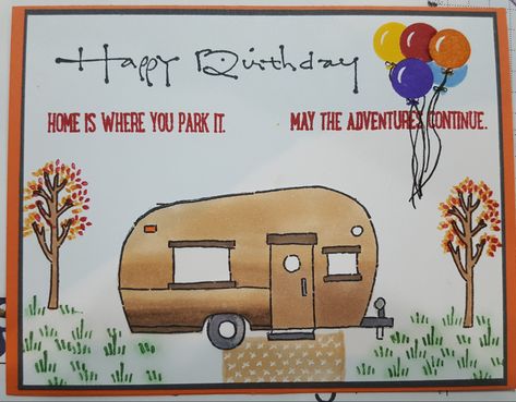 Camping Happy Birthday Happy Birthday Camping Images, Happy Birthday Camping, Camping Images, Birthday Camping, Humor Birthday, Anniversary Greetings, Birthday Captions, Birthday Gifts For Husband, Camping Theme