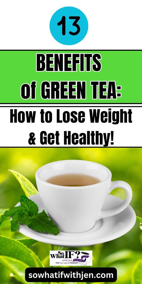 Are you looking to boost your weight loss efforts and massively improve your health at the same time? If so, you really must try this awesome health and weight loss tip: Add some Green Tea to your daily routine. This post will explain: 13 Massive Benefits of green tea and how drinking it can help you to get healthy and easily shed a few extra pounds! Loose Weight With Green Tea, Autoimmune Paleo Diet, Green Tea Recipes, Green Tea Benefits, Healthy Lifestyle Habits, Diet Pills, Tea Benefits, Improve Health, Regular Exercise