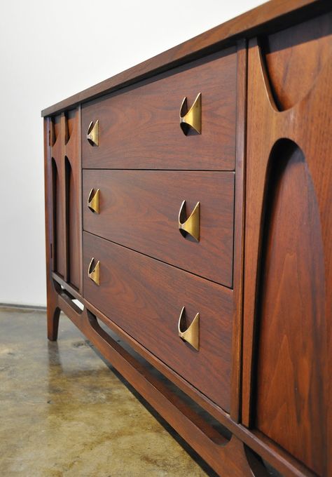 SELECT MODERN: Broyhill Brasilia Credenza, Buffet, Sideboard, Bar or Media Console Brazilian Furniture, Mid Century Buffet, 1950s Furniture, Broyhill Brasilia, Mid Century Credenza, Modern Room Divider, Danish Modern Furniture, Mcm Furniture, Buffet Sideboard