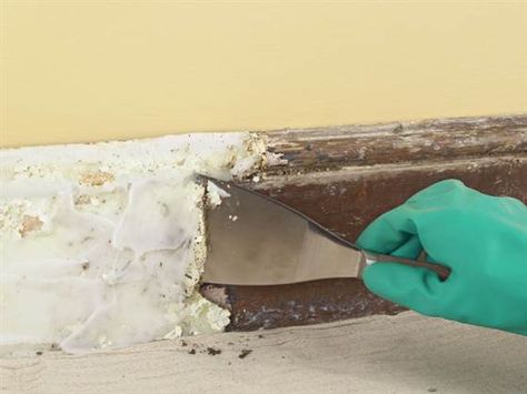 removing paint How To Remove Baseboards, Remove Baseboards, How To Restain Wood, Removing Baseboards, Wood Baseboard, Removing Paint, Stripping Paint, Narrow Hallway Decorating, Floating Stairs