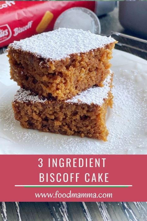 Biscoff Crumb Cake, 3 Ingredient Biscoff Cake, Crumb Cakes, Biscoff Recipes, Biscoff Cake, Cookies Light, Nutella Brownies, Biscoff Cookies, Tea Cake