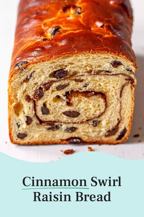 Cinnamon Swirl Raisin Bread, Homemade Cinnamon Raisin Bread, Raisin Bread Recipe, Cinnamon Swirl Bread Recipe, Cinnamon Raisin Bread Recipe, Swirl Bread Recipe, Bread Cinnamon, Batch Recipes, Swirl Bread