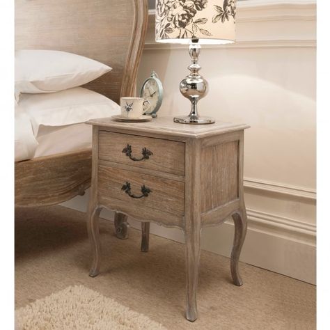 Montpellier Blanc Bedside Table | Antique French Bedside Tables French Modern Furniture, Natural Wood Bedroom Furniture, French Style Bedside Tables, Wooden Bedside Tables, French Inspired Bedroom, French Bedside Tables, French Style Bedroom, 5 Piece Bedroom Set, Antique French Furniture