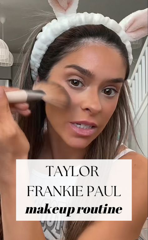 Taylor Frankie Paul makeup tiktok Taylor Paul, Taylor Frankie Paul, Apply Lip Gloss, Cheek Contour, Makeup Books, Laneige Lip Sleeping Mask, Waterproof Eyebrow, White Eyeliner, Lip Sleeping Mask