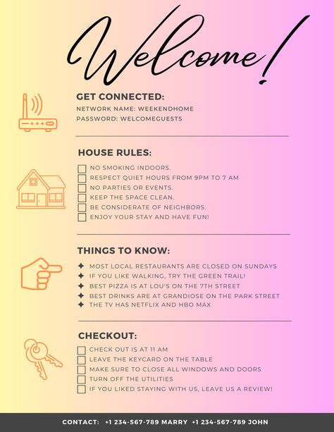 Airbnb house rules Host Ideas, Airbnb Checklist, Airbnb House Rules, Host Tips, Europe Trip Planning, Airbnb Hosting, Airbnb Ideas, Airstream Remodel, Condo Interior Design