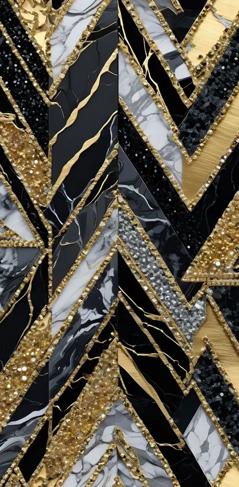 Black White And Gold Aesthetic, White And Gold Aesthetic, Gold And Black Wallpaper, Designs Wallpaper, Room Theme, Black White And Gold, Gold Aesthetic, Gold Background, Aesthetic Vintage