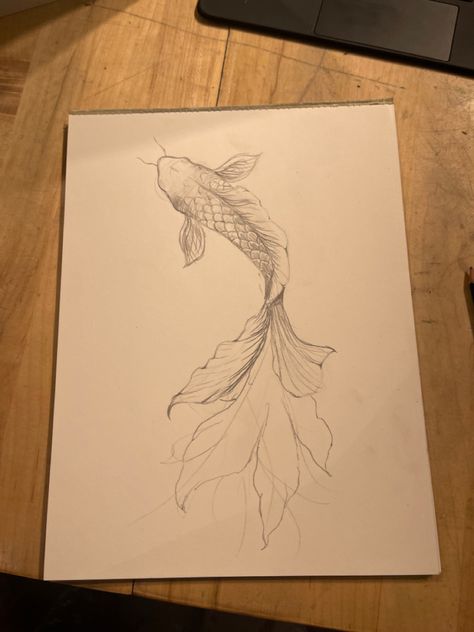 Koi 
Fish 
Drawing
Art 
Sketch Koi Fish Drawing Sketches, Koi Fish Drawing Simple, Koi Fish Drawings, Koi Sketch, Koi Fish Sketch, Ikan Laga, Pond Drawing, Koi Fish Art, Fish Sketch