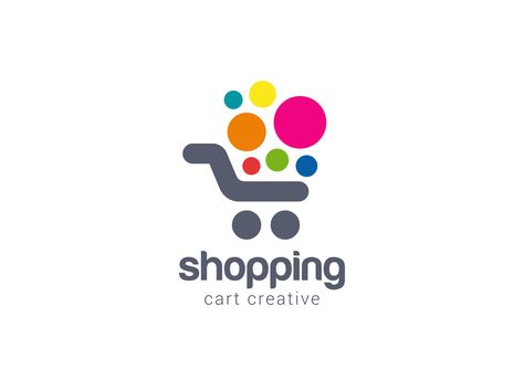 Developing Your Branding Through Your Ecommerce Logo • Online Logo Maker's Blog Shopping Logo Ideas, Online Store Logo Design, Online Store Logo, Shopping Cart Logo, Shopping Logo, Cart Logo, Shop Cart, Shop Website, Store Logo