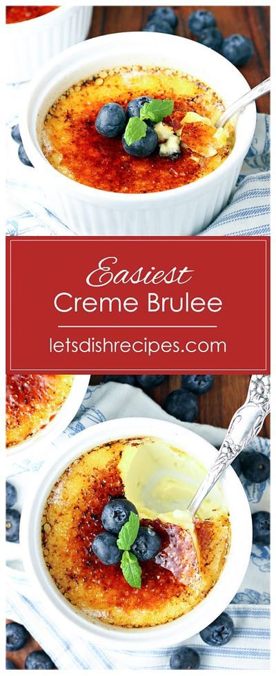 Creme Brulee Recipe Easy, Creme Brulee Recipe, Brulee Recipe, Breakfast Bread Recipes, Simple Pantry, Baked Peach, Easy Holiday Recipes, Fun Easy Recipes, Classic Desserts