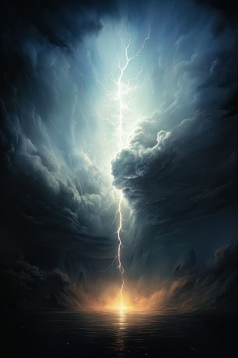 Lightning Artistry Lightning Aesthetic, Lightning Art, Fantasy Inspo, Rune Tattoo, Film Posters Art, The Lightning Thief, Mood Clothes, Fantasy Paintings, Anime Scenery Wallpaper