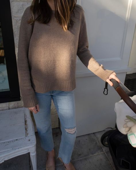 Jenni Kayne Sweater, California Casual Style, Latest Winter Fashion, Casual Chic Outfits, Everyday Sweater, Wardrobe Capsule, Cocoon Cardigan, Jenni Kayne, California Casual