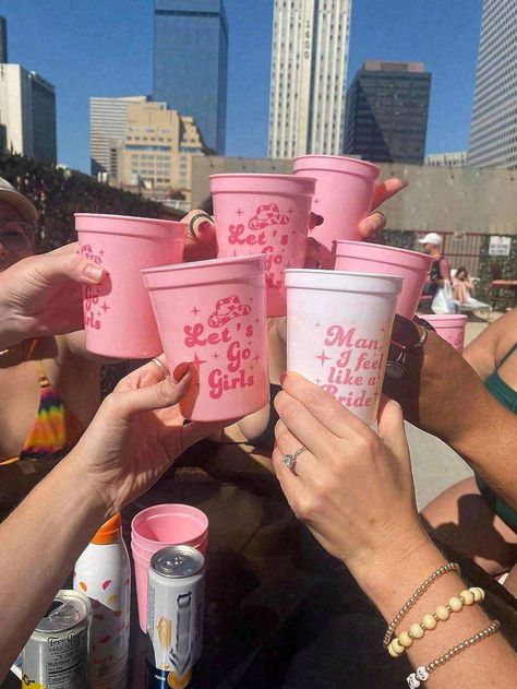 6 Pack Let's Go Cups! Reusable Cowgirl Cups - Perfect For 70s Theme Bachelorette Parties Multicolor    PET     Event & Party Supplies, size features are:Bust: ,Length: ,Sleeve Length: Bachelorette Party Hoedown, Prom Bachelorette Party, June Bachelorette Party, Nashville Bachelorette Party Decorations Decor, Pink Last Rodeo Bachelorette Party, Bridesmaid Party Ideas Bachelorette, Bachelorette Inspo Nashville, Clueless Bachelorette Party, 21st Cowgirl Birthday Party