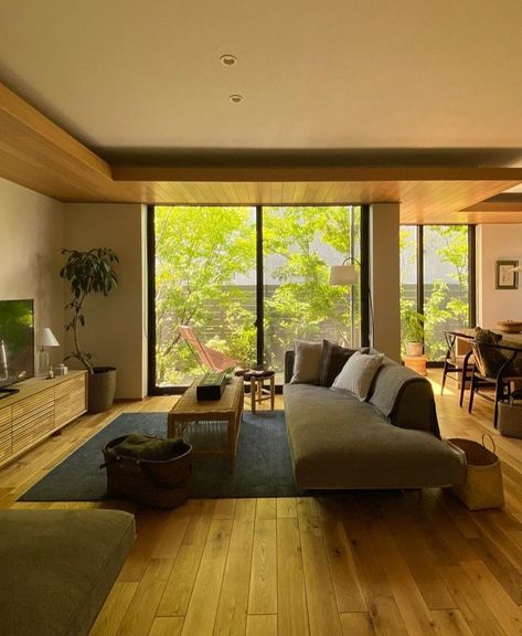 Dream House Bedroom, Modern Japanese Style, Japanese Style House, House Room, Home Room Design, Dream House Decor, Home Office Design, House Inspo, Dream Home Design