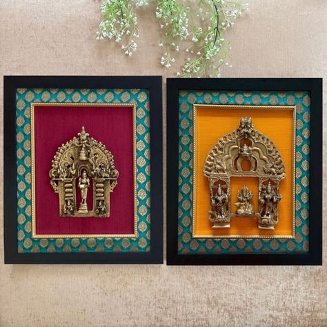 Decorate your empty walls with our unique handcrafted Prabhavali home decor collection from Crafts N Chisel. Our selection of brass prabhavali décor offers you traditional options to complete your look of temple decor. They are great gifts for housewarming, wedding, etc. We offer free shipping. Online store in USA. Indian Inspired Decor, Indian Wall Decor, Indian Room Decor, Indian Living Room, Brass Wall Hanging, Antique Wall Decor, India Home Decor, Temple Decor, Pooja Items