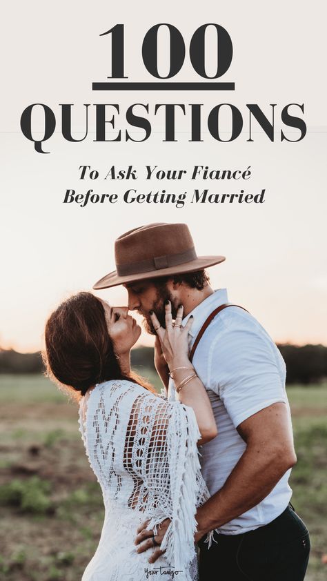 100 Questions To Ask Before Marriage For A Stronger Relationship With Your Fiancé | Dr. Miriam Torres Brinkmann | YourTango Questions To Ask Before Marriage, Engagement Questions, 100 Questions To Ask, Stronger Relationship, Deep Questions To Ask, Premarital Counseling, Questions To Ask Your Boyfriend, 100 Questions, Get A Boyfriend