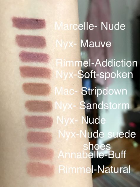 mac stripdown dupe - Google Search Mac Lip Liner Stripdown, Nyx Lipliner Swatch, Nyx Sandstorm Lip Liner, Mac Oak Lipliner, Nyx Lip Liner Sandstorm, Nyx Lipliners, Mac Stripdown Liner, Nyx Lip Liner Swatches, Nyx Sandstorm