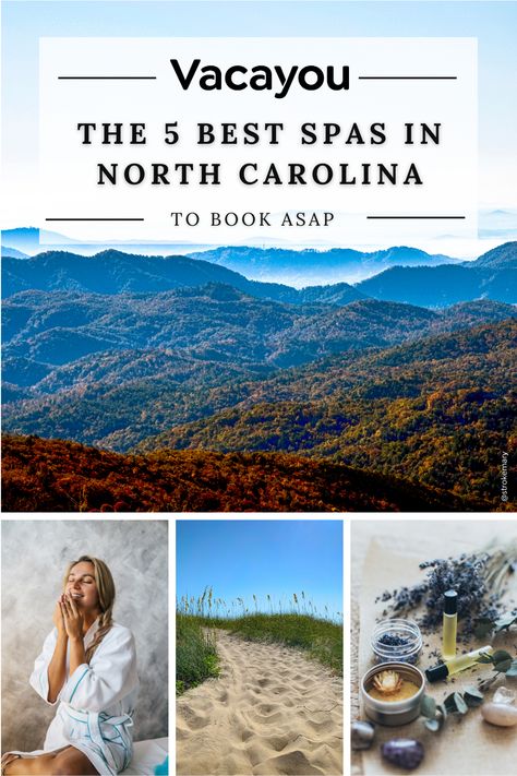 North Carolina Resorts, Ashville North Carolina, Wellness Weekend, Concord North Carolina, Boone North Carolina, Spa Getaways, Beach North Carolina, Spa Weekend, Spa Trip