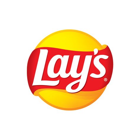 Lays Logo, Food Brand Logos, Cheap Ribbon, Chips Brands, Typography Branding, Famous Logos, Old Logo, Sour Cream And Onion, Logo Food