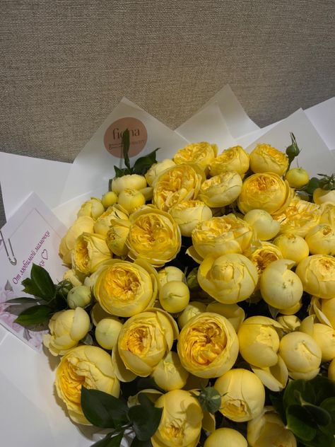 #flowers #flower #flowerstagram #bouquet #peonies #birthday Peonies Birthday, Yellow Peonies, My Favourite, Peonies, Yellow, Birthday, Flowers