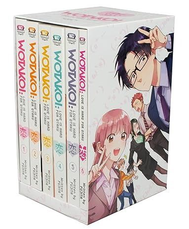 Wotakoi: Love Is Hard for Otaku Complete Manga Box Set: 1-6 (Wotakoi Box Set): Amazon.co.uk: Fujita: 9781646516360: Books Spicy Comics, Manga Box Sets, Wotakoi Love Is Hard For Otaku, Love Is Hard, Streaming Anime, Box Set Books, Geeky Girls, Gamer Boy, Anime Book