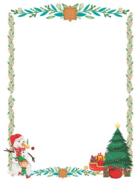 Printable Christmas Tree Border Christmas Background Template, Christmas Border Design, Christmas Boarders, Printable Christmas Templates, Christmas Printable Templates, Free Christmas Borders, Christmas Theme Background, Christmas Cafe, Tree Border