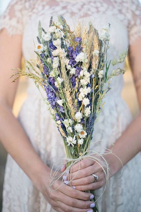 Lavender Wedding Bouquet, Unique Wedding Bouquet, Summer Wedding Bouquets, Vintage Lace Weddings, Lavender Bouquet, Rustic Wedding Bouquet, Rustic Bouquet, A Bouquet Of Flowers, Lace Wedding Dress Vintage