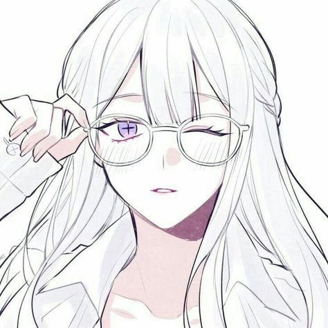 White Hair, Hair, Anime, White