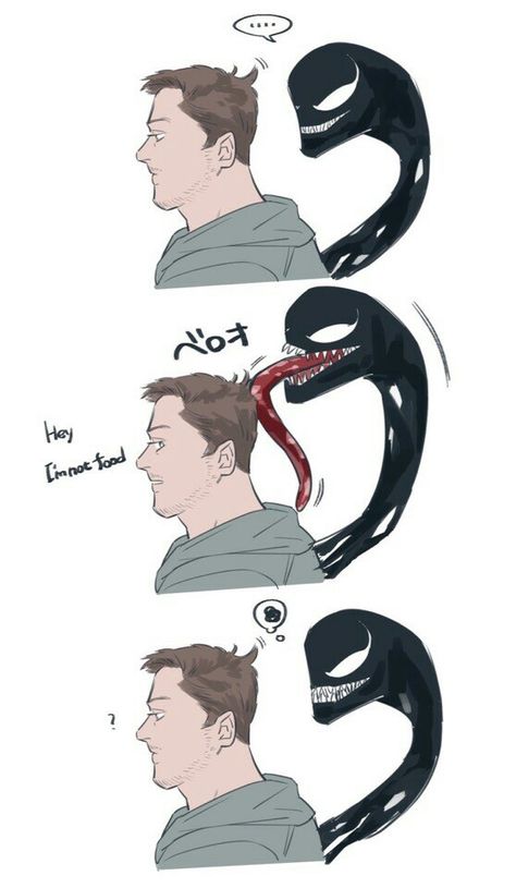 #venom Venom X Eddy Hard, Venom Funny, Venom X Eddy, Venom Fanart, Eddie Brock Venom, Dragon Type Pokemon, Eddie Brock, Venom Art, Venom Comics