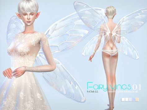 The Sims Resource: Fairy wings 01 by S-Club • Sims 4 Downloads Sims Wings Cc, Pixie Wings, Theme Carnaval, Cc Shopping, Sims 4 Anime, Sims 4 Cc Makeup, Sims 4 Body Mods, Sims 4 Cc Skin, Sims 4 Characters